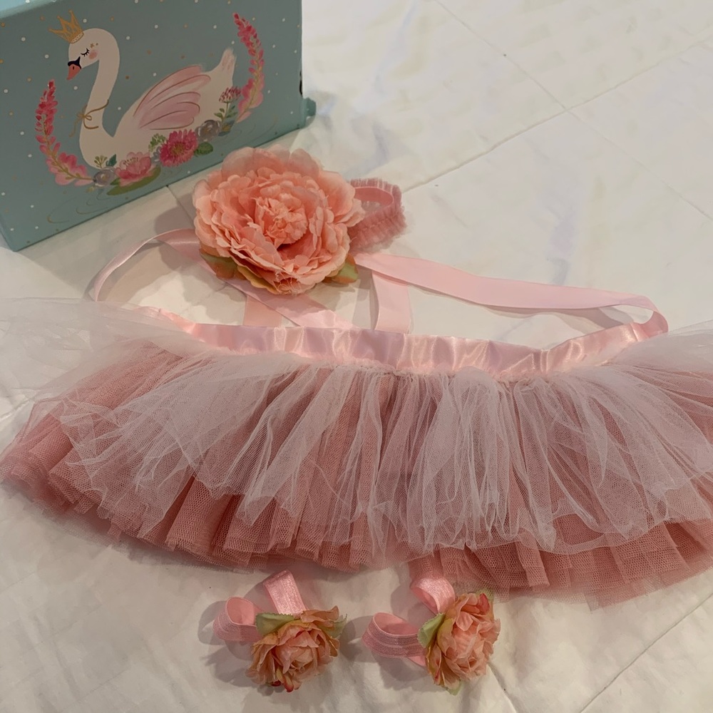 Baby Girl Photoshoot Tutu Combo